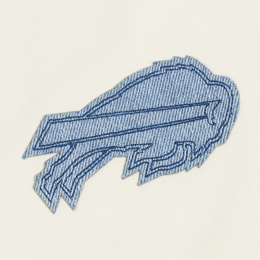 NFL BUFFALO BILLS VARSITY BLUES WOMEN'S BOXY TEE (LINEN) - Image 5
