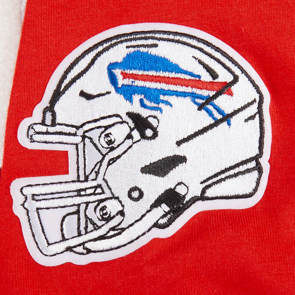 NFL BUFFALO BILLS CLASSIC BIG BOYS SHORT SLEEVE STRIPED RIB TEE (RED) - Image 13