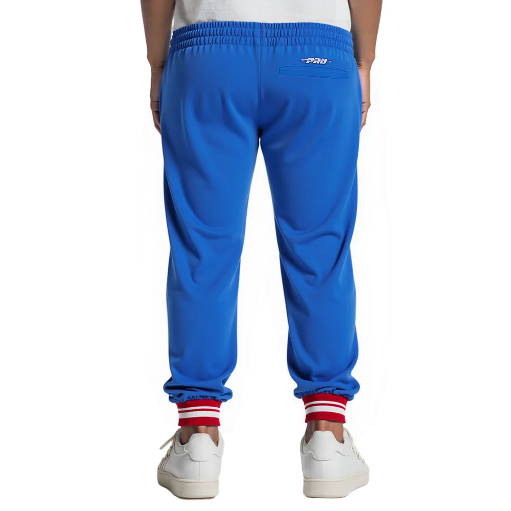 NFL BUFFALO BILLS RETRO CLASSIC BIG BOYS RIB FLC SWEATPANT (ROYAL BLUE/RED) - Image 2