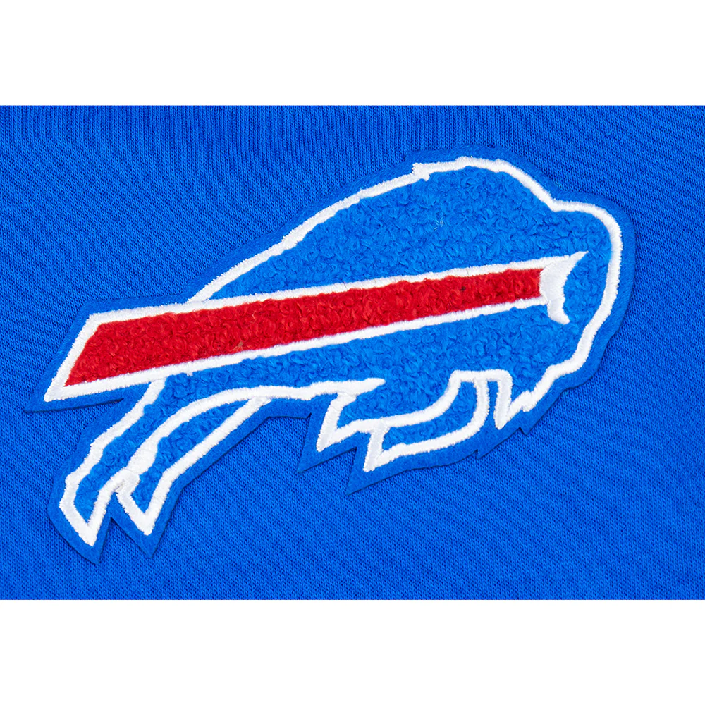 NFL BUFFALO BILLS CLASSIC BIG BOY'S FLC FZ PO HOODIE (ROYAL BLUE) - Image 4