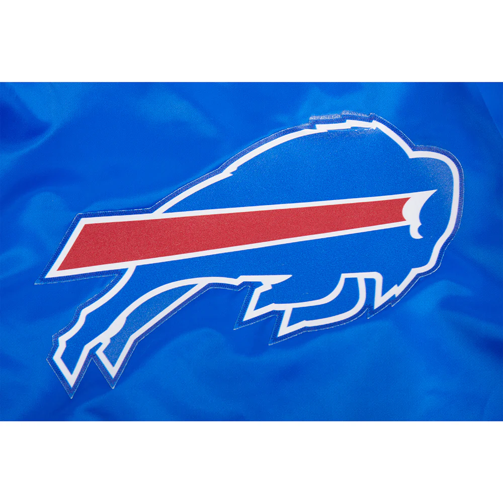 NFL BUFFALO BILLS CLASSIC BIG BOYS SATIN JACKET (ROYAL BLUE) - Image 9