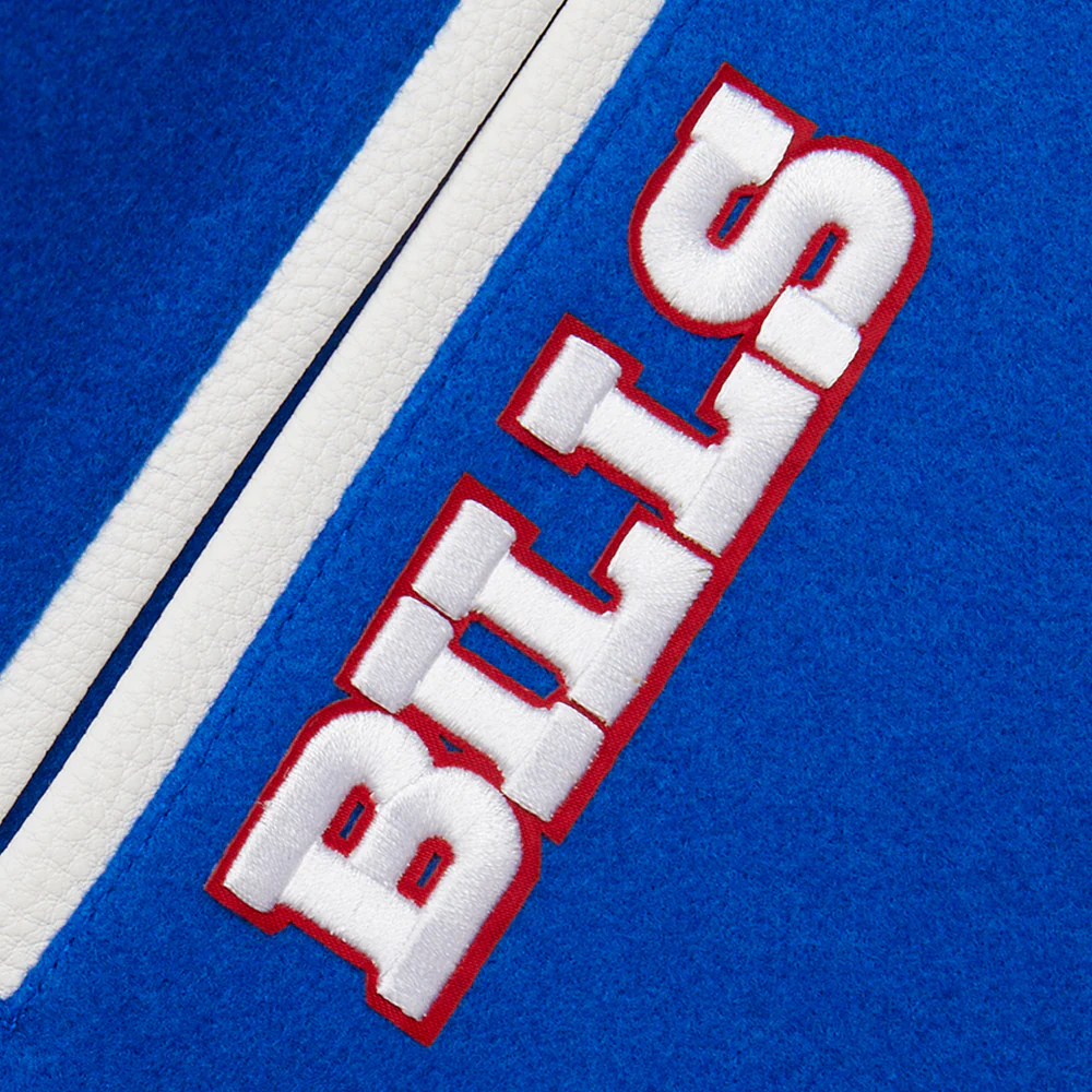 NFL BUFFALO BILLS CLASSIC BIG BOYS WOOL VARSITY JACKET (ROYAL BLUE/WHITE) - Image 15