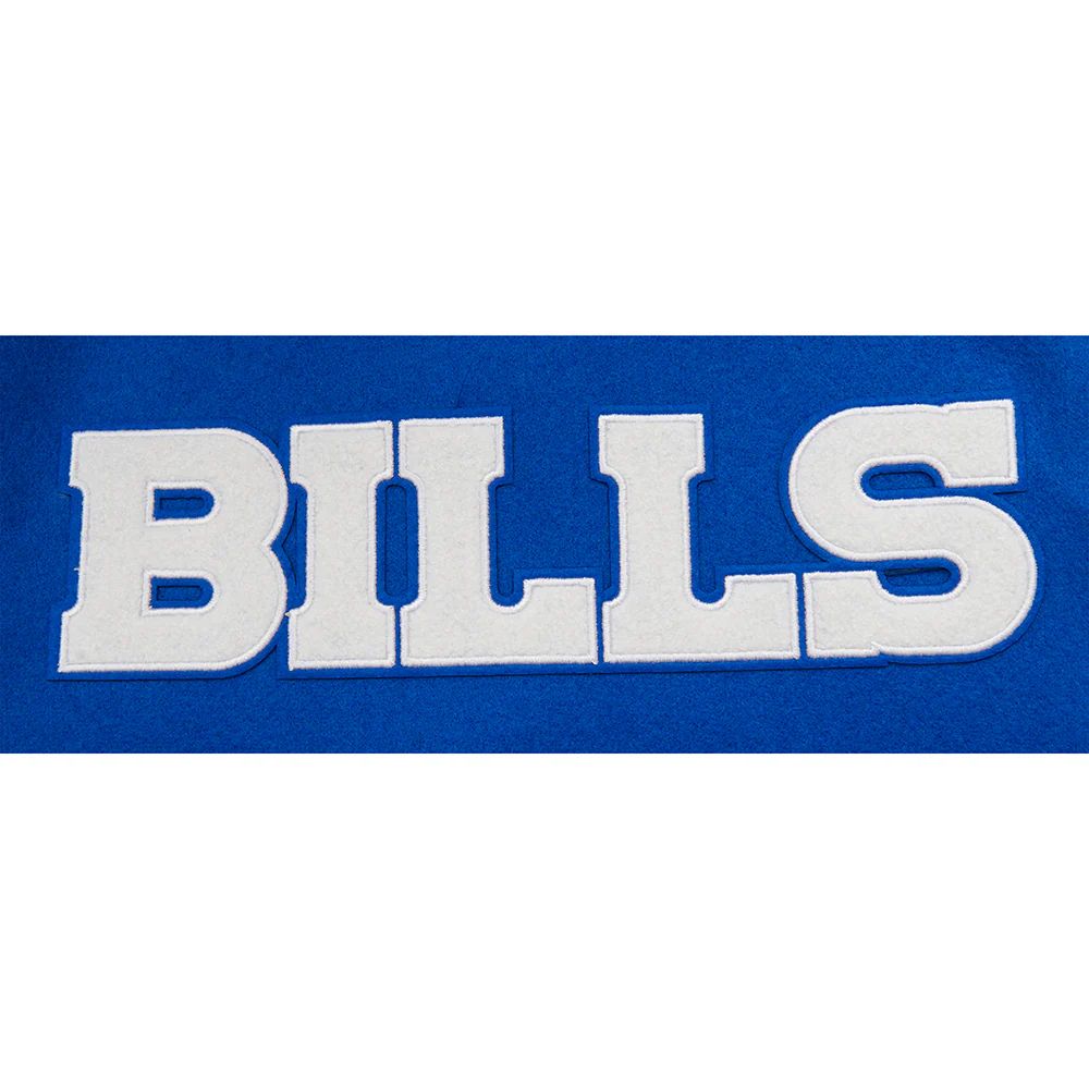 NFL BUFFALO BILLS CLASSIC BIG BOYS WOOL VARSITY JACKET (ROYAL BLUE/WHITE) - Image 17