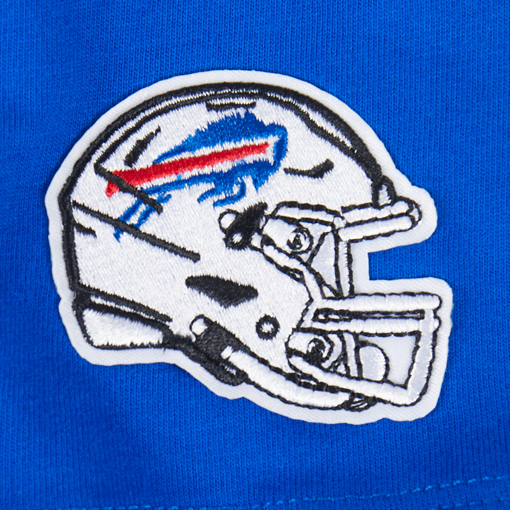 NFL BUFFALO BILLS CLASSIC BIG GIRLS SHORT SLEEVE BOXY TEE (ROYAL BLUE) - Image 6