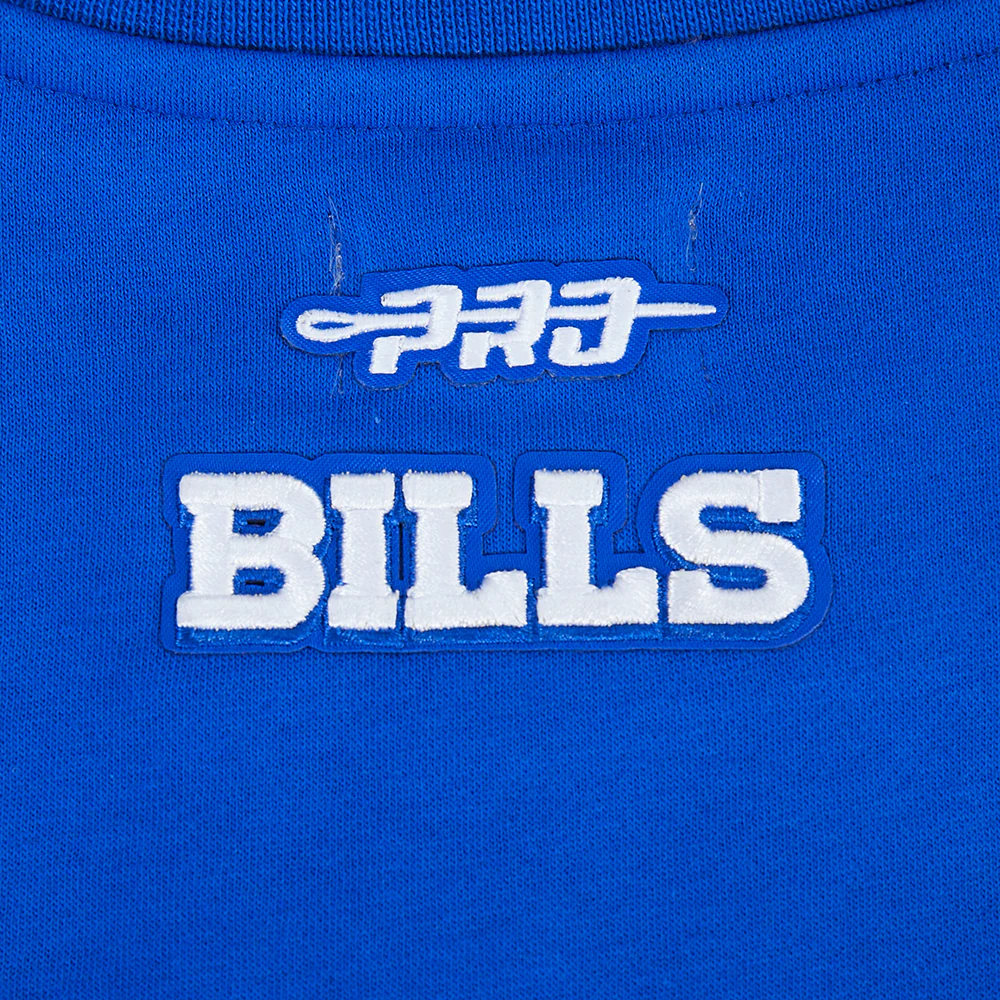 NFL BUFFALO BILLS CLASSIC BIG GIRL'S FLC CREWNECK (ROYAL BLUE) - Image 5