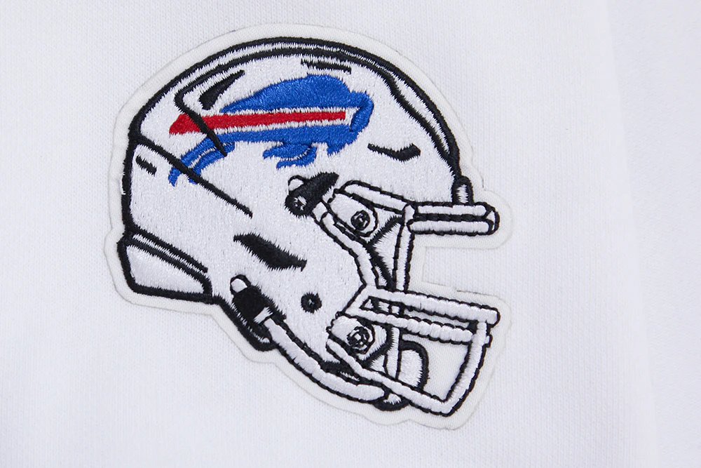 NFL BUFFALO BILLS CLASSIC FLEECE PULLOVER HOODIE (WHITE) - Image 7