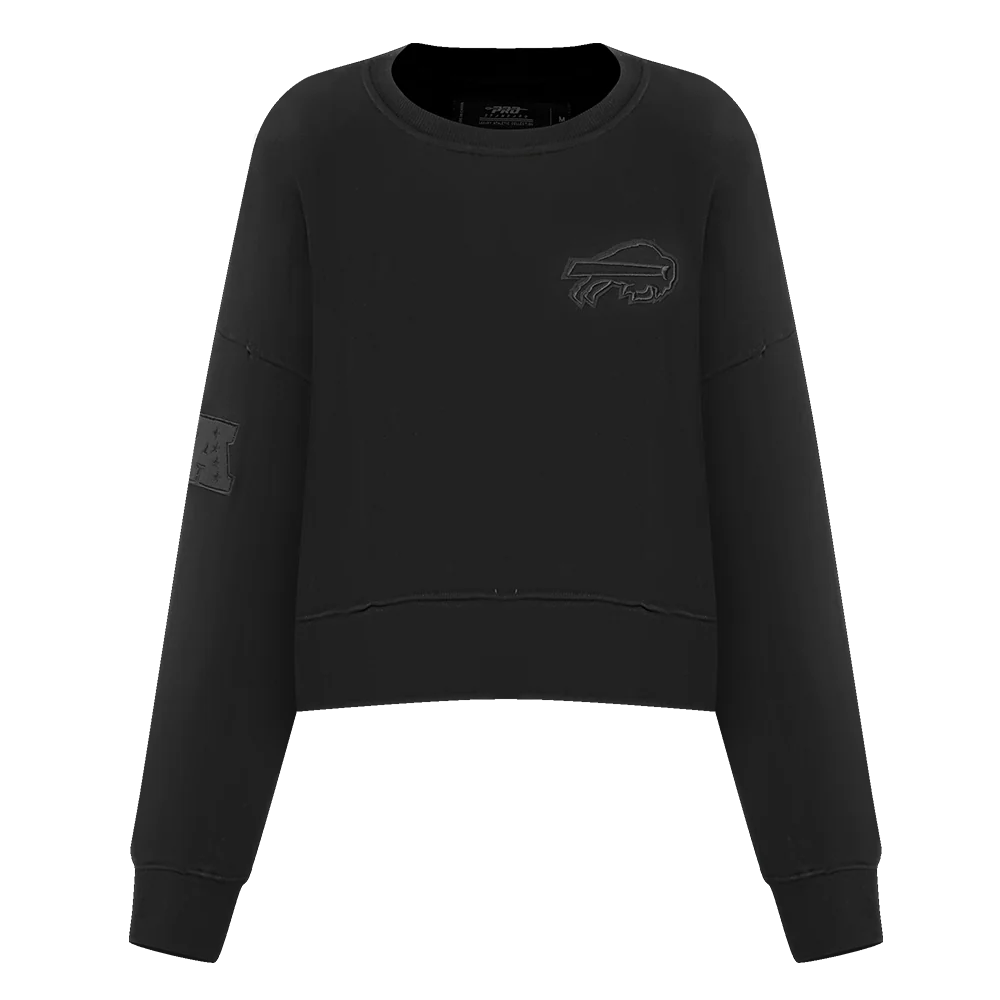 NFL BUFFALO BILLS NEUTRAL WOMEN'S CREWNECK (BLACK)
