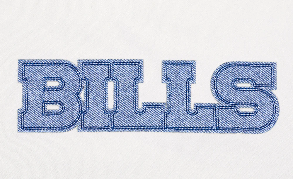 NFL BUFFALO BILLS VARSITY BLUES WOMEN'S CREWNECK (LINEN) - Image 5