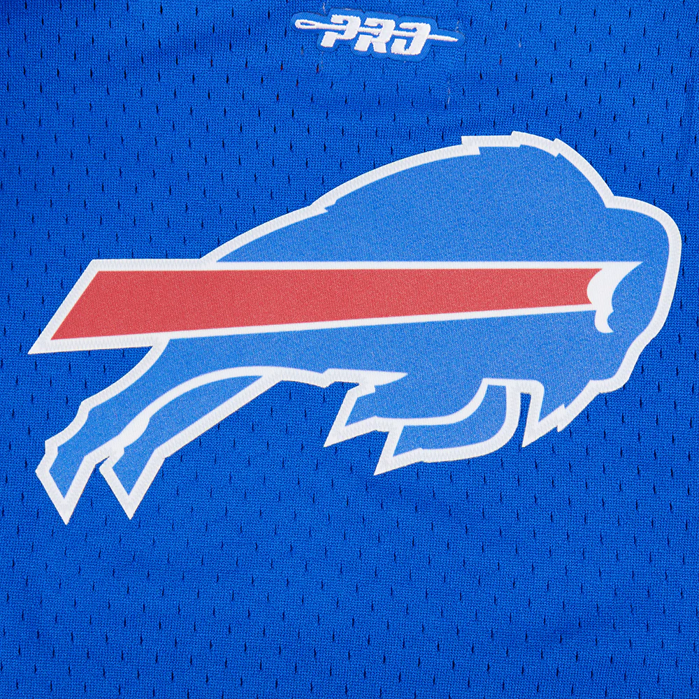 NFL BUFFALO BILLS CLASSIC LITTLE BOYS SHORT SLEEVE MESH TEE (ROYAL BLUE/RED) - Image 7