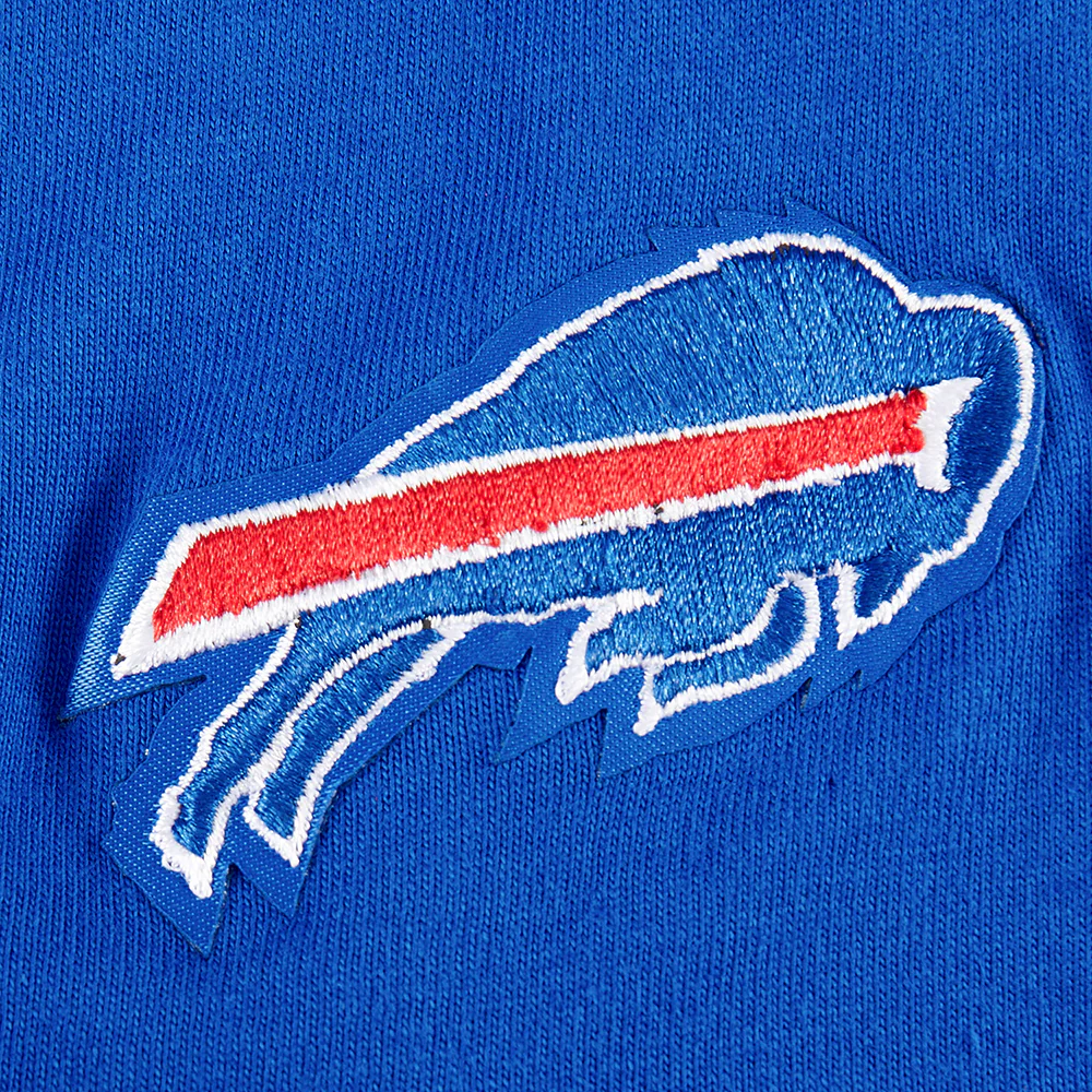 NFL BUFFALO BILLS CLASSIC LITTLE BOYS SHORT SLEEVE STRIPED RIB TEE (ROYAL BLUE/RED) - Image 8