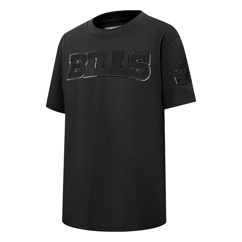 NFL BUFFALO BILLS TRIPLE BLACK LITTLE BOYS SHORT SLEEVE TEE (BLACK) - Image 4