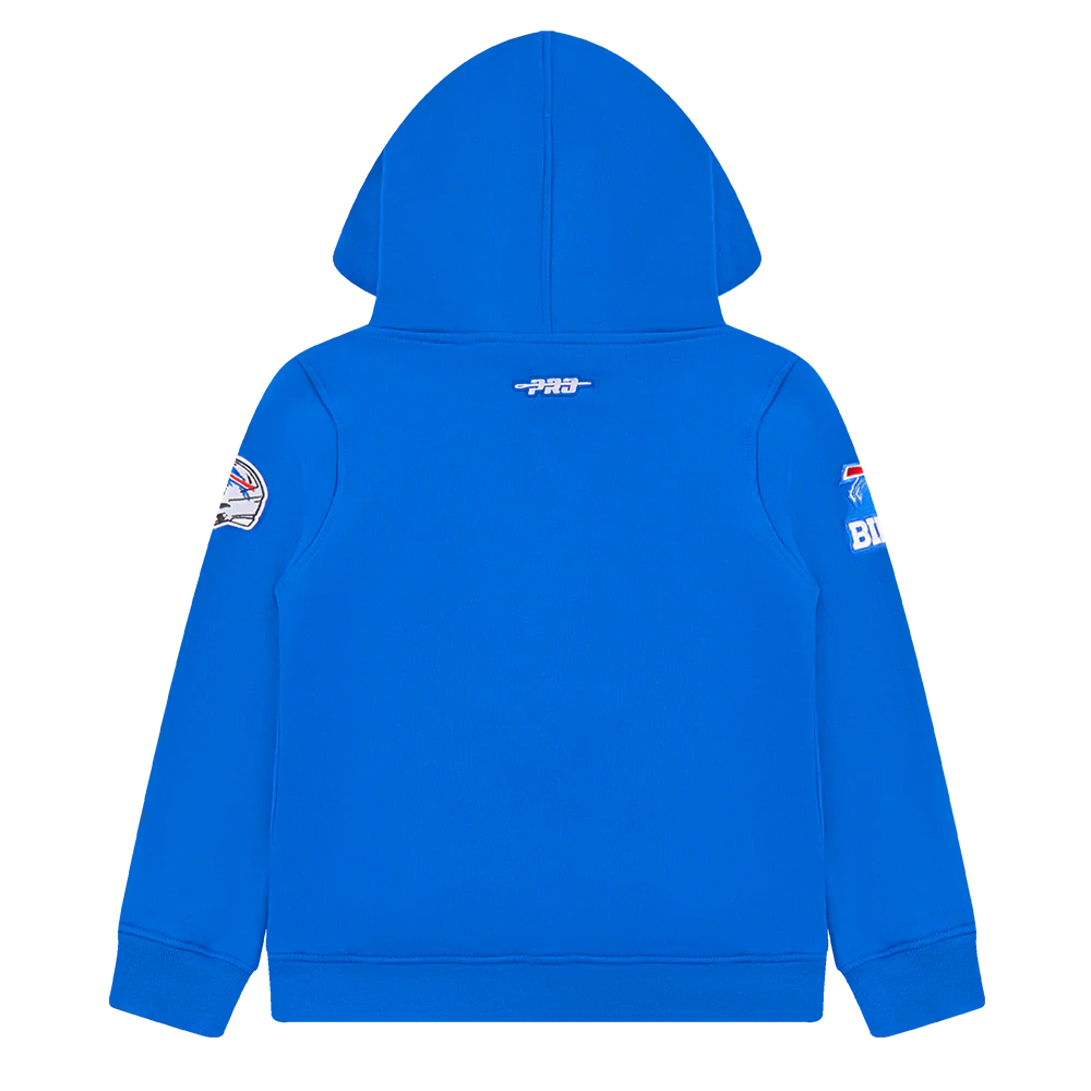 NFL BUFFALO BILLS CLASSIC LITTLE BOYS FLEECE PULLOVER HOODIE (ROYAL BLUE) - Image 12