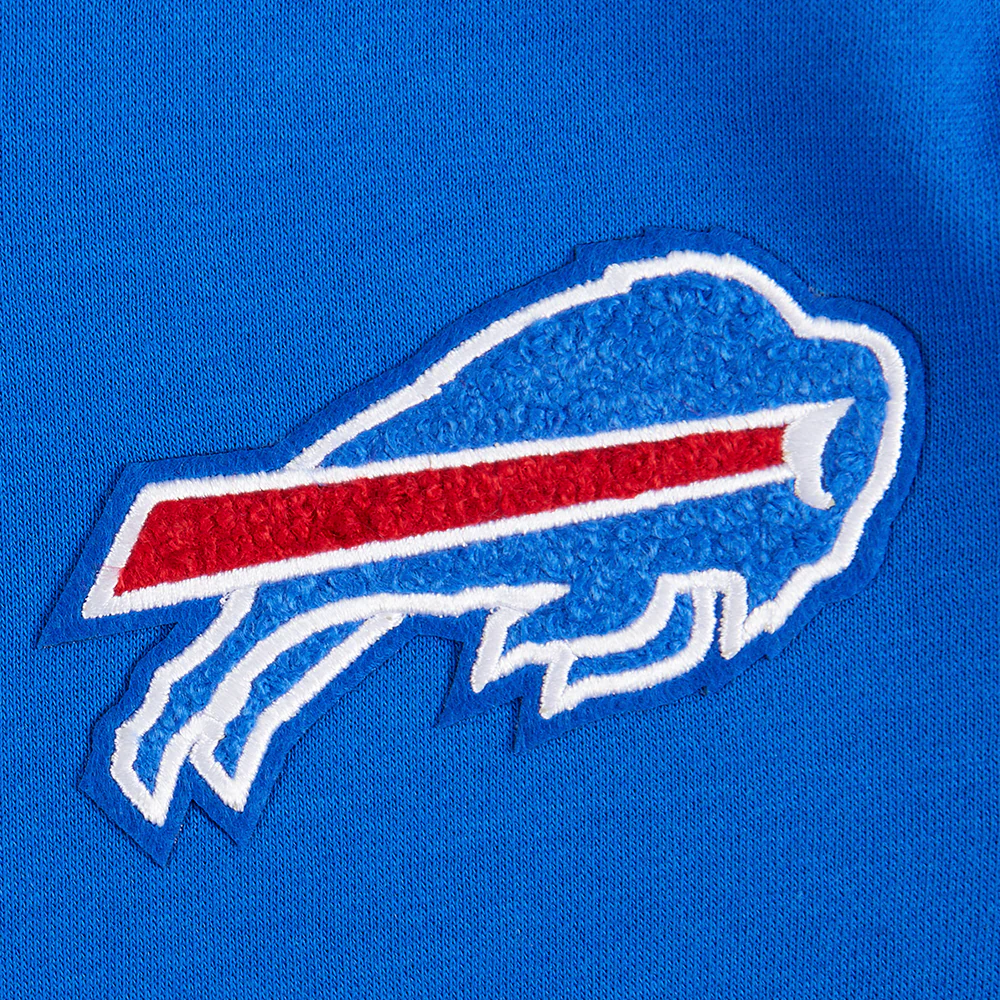 NFL BUFFALO BILLS CLASSIC LITTLE BOYS FLEECE PULLOVER HOODIE (ROYAL BLUE) - Image 13