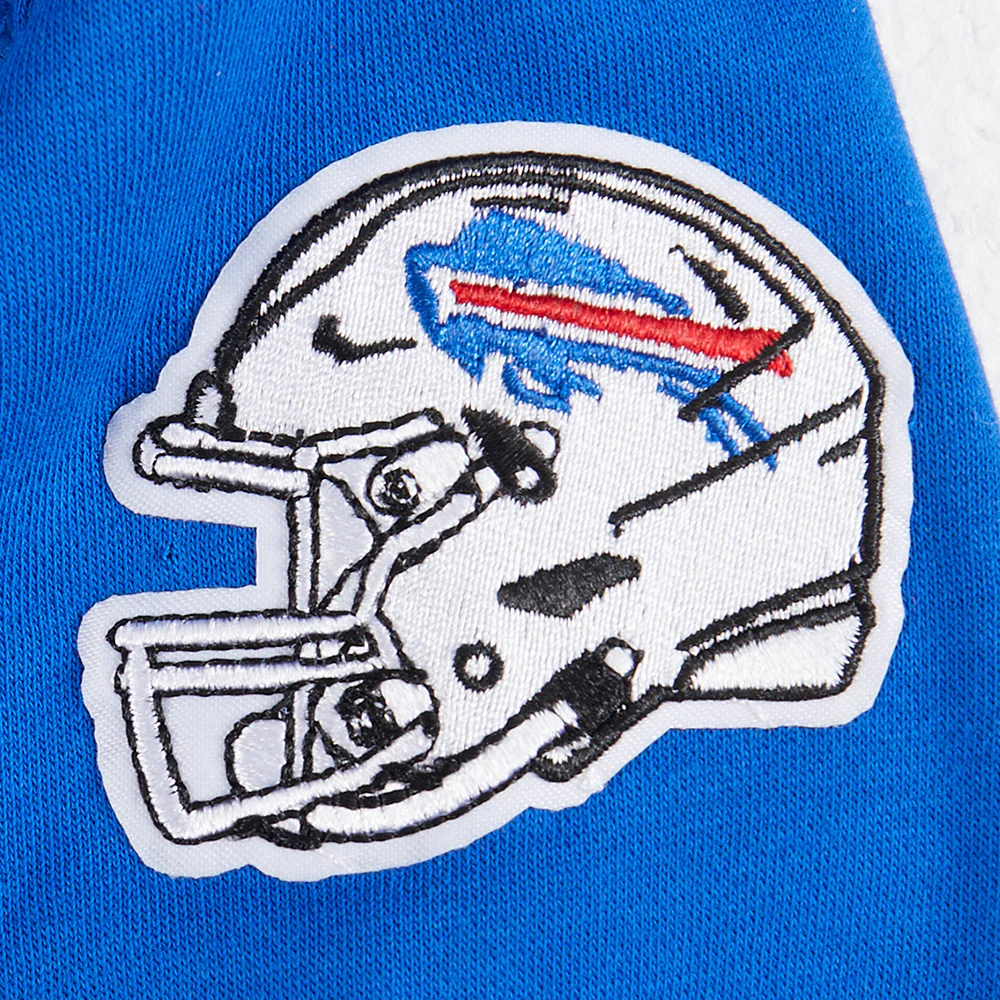 NFL BUFFALO BILLS CLASSIC LITTLE BOYS FLEECE PULLOVER HOODIE (ROYAL BLUE) - Image 6