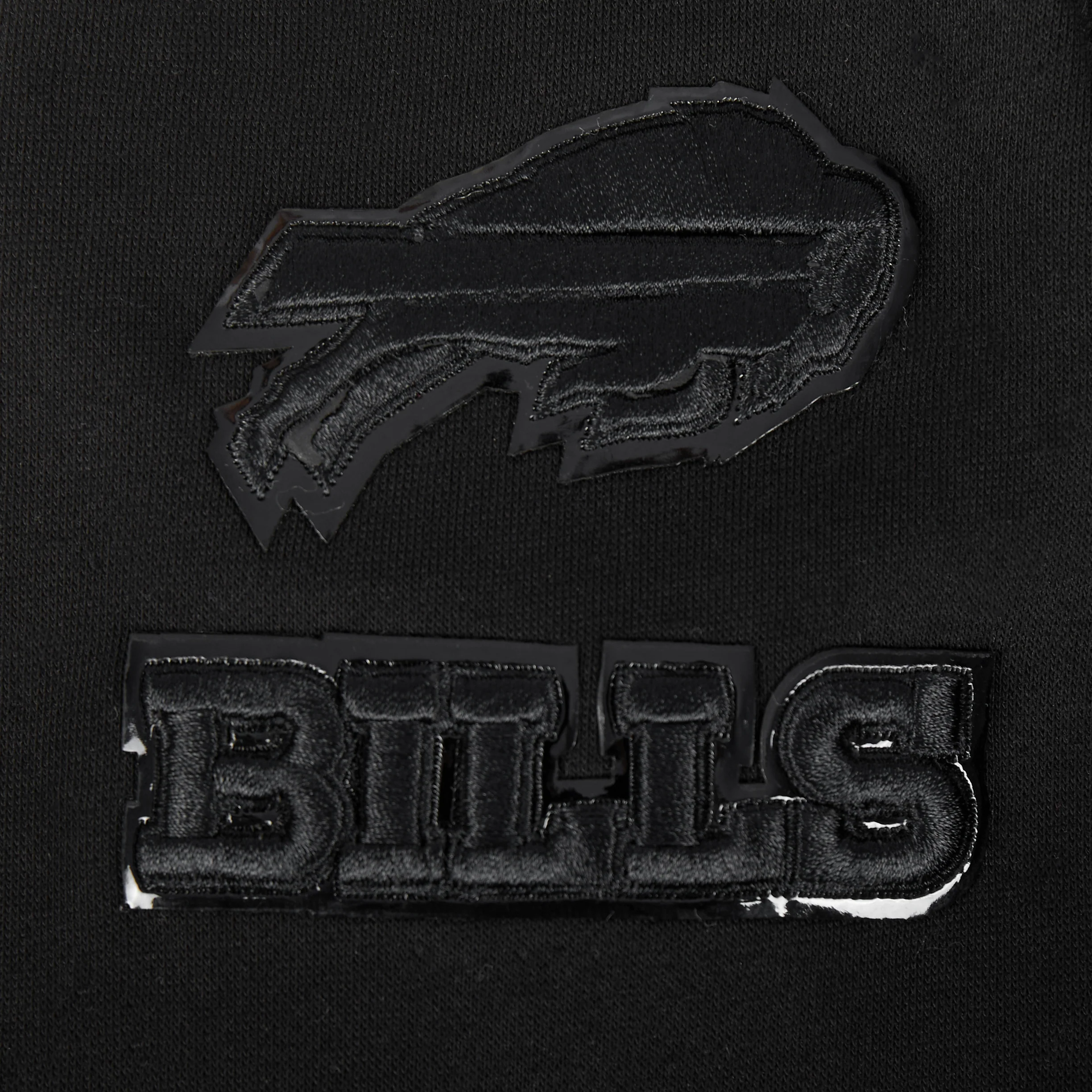 NFL BUFFALO BILLS TRIPLE BLACK LITTLE BOYS FLEECE PULLOVER HOODIE (BLACK) - Image 8