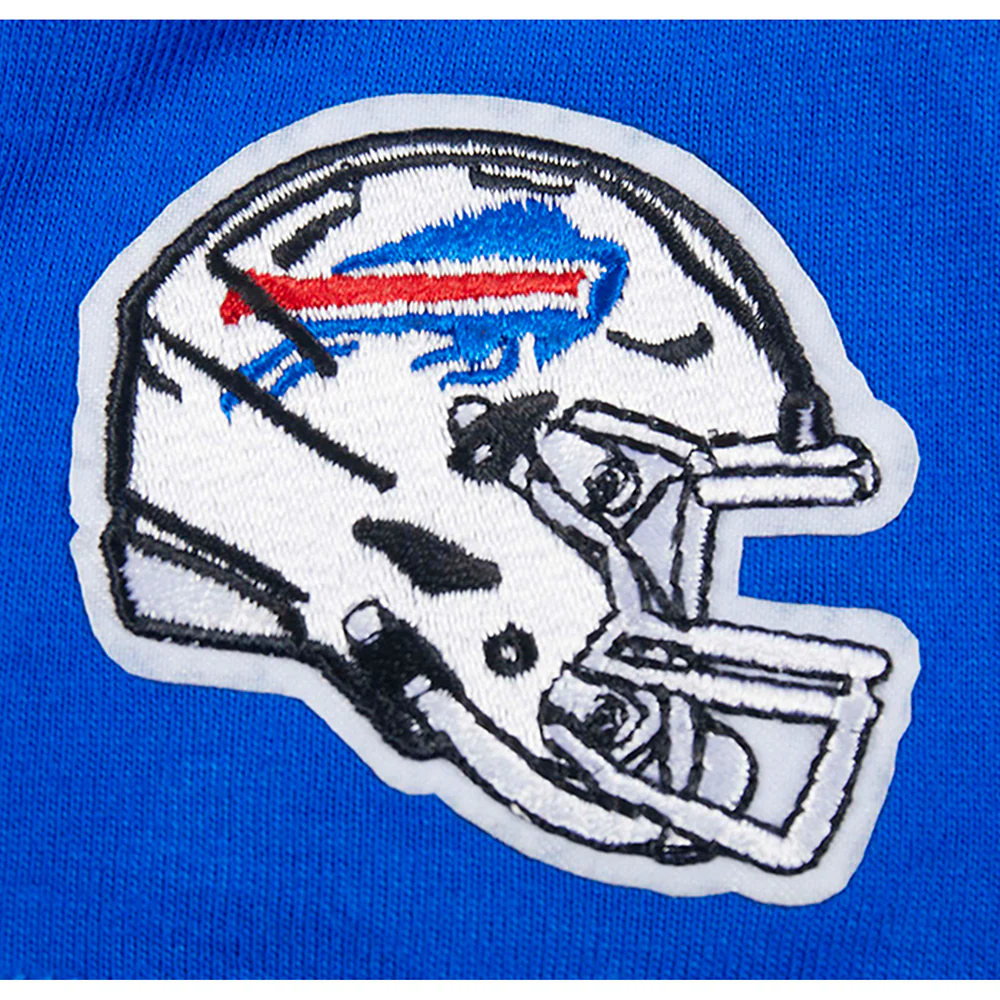 NFL BUFFALO BILLS CLASSIC LITTLE GIRLS SHORT SLEEVE BOXY TEE (ROYAL BLUE) - Image 5