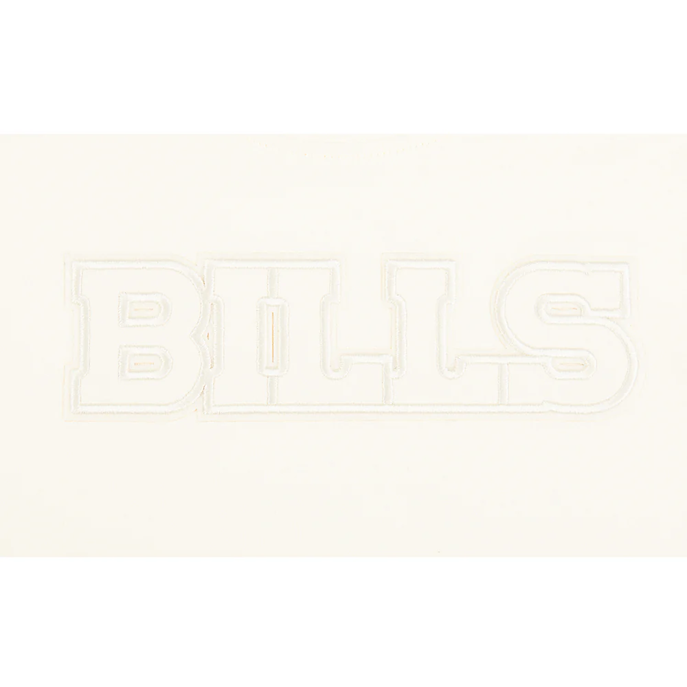 NFL BUFFALO BILLS NEUTRAL LITTLE GIRLS SHORT SLEEVE BOXY TEE (EGGSHELL) - Image 5
