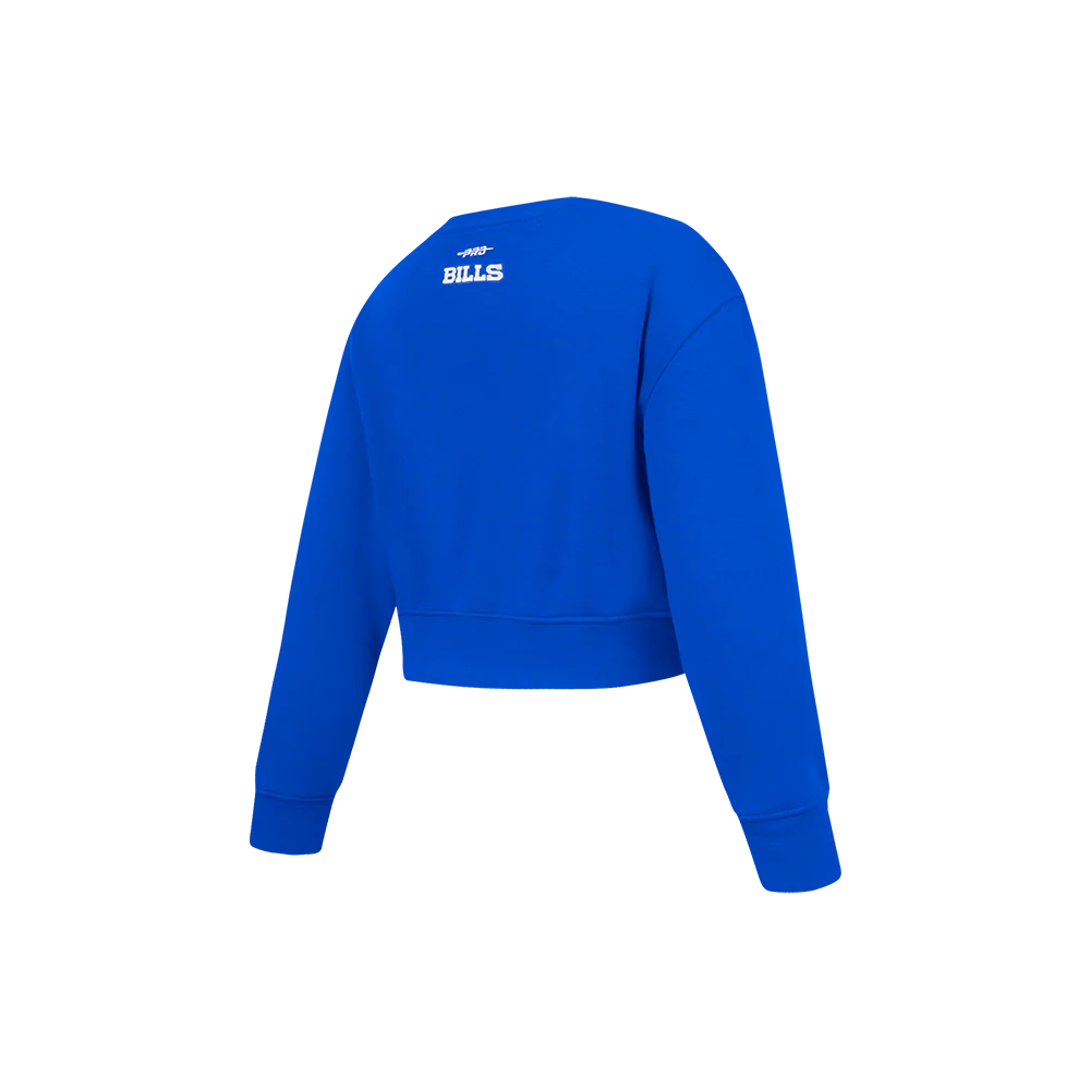 NFL BUFFALO BILLS CLASSIC LITTLE GIRL'S FLC CREWNECK (ROYAL BLUE) - Image 4
