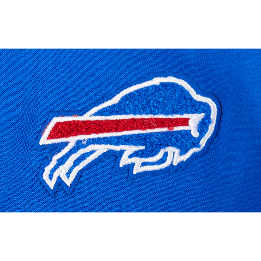 NFL BUFFALO BILLS CLASSIC LITTLE GIRLS FLEECE FULL ZIP HOODIE (ROYAL BLUE) - Image 5