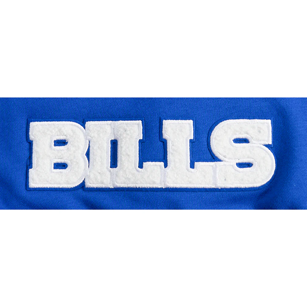 NFL BUFFALO BILLS CLASSIC LITTLE GIRLS FLEECE FULL ZIP HOODIE (ROYAL BLUE) - Image 6