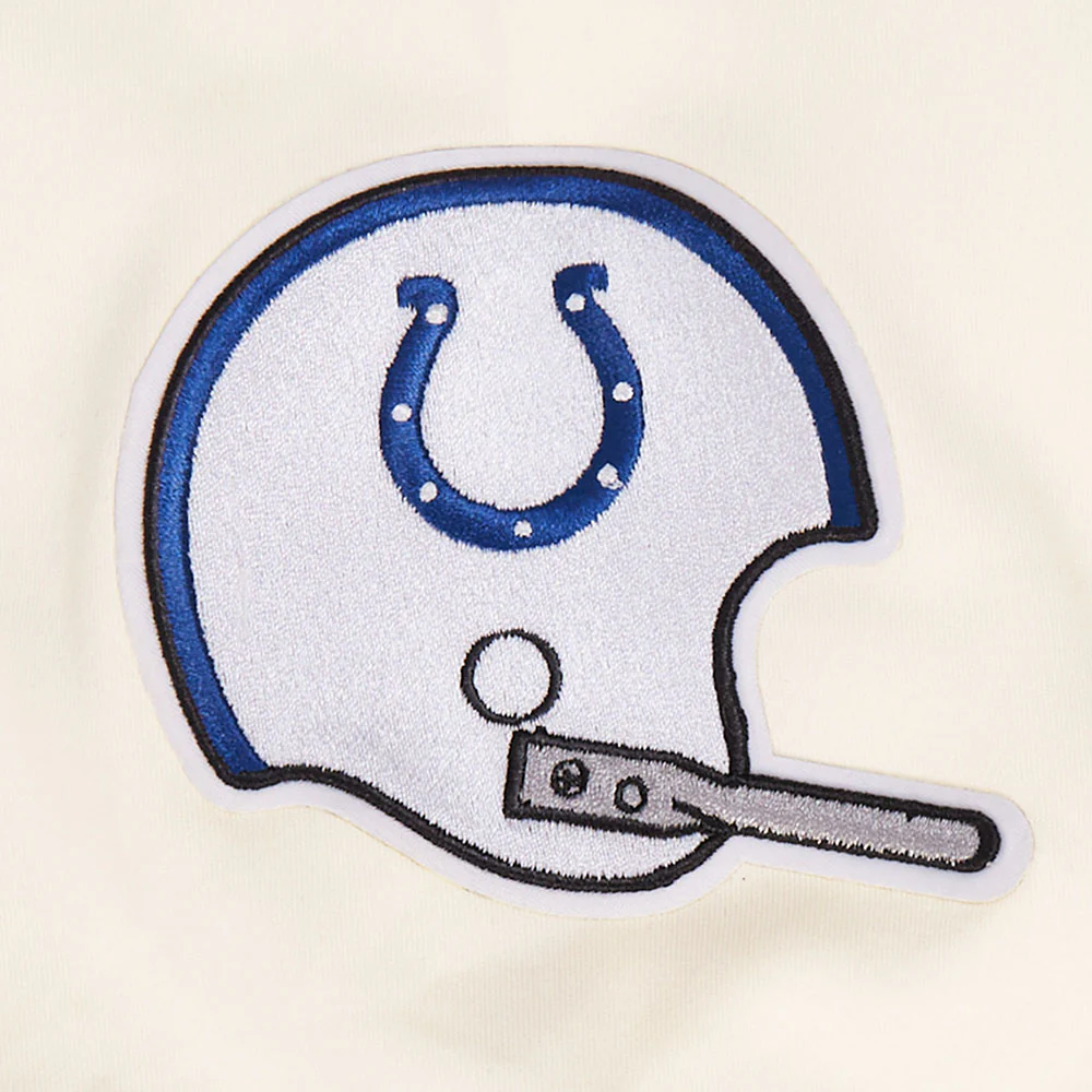 NFL BALTIMORE COLTS RETRO CLASSIC MEN'S TEE (EGGSHELL/ ROYAL BLUE) - Image 5