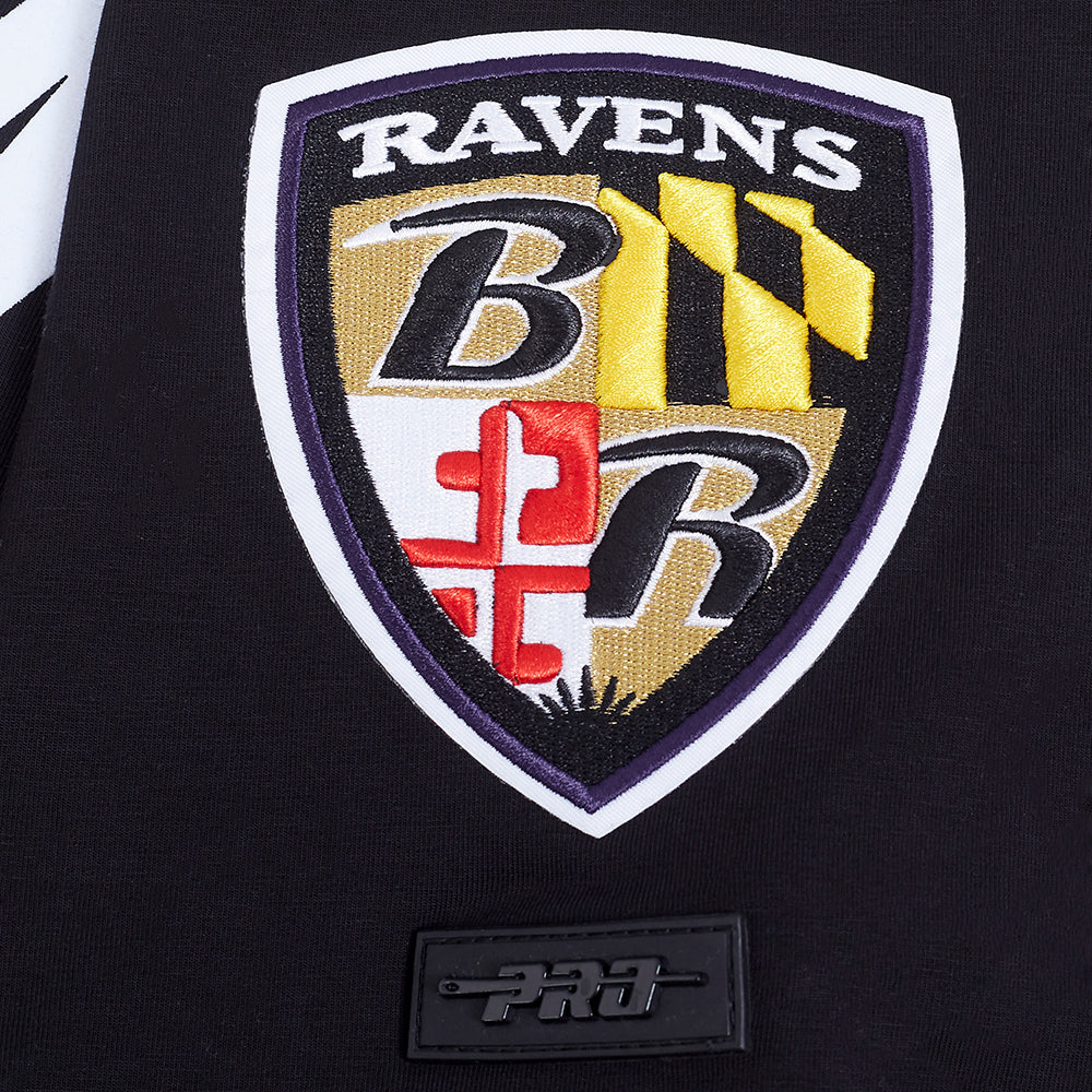 NFL BALTIMORE RAVENS LAMAR JACKSON #8 MEN'S TEE (BLACK) - Image 6