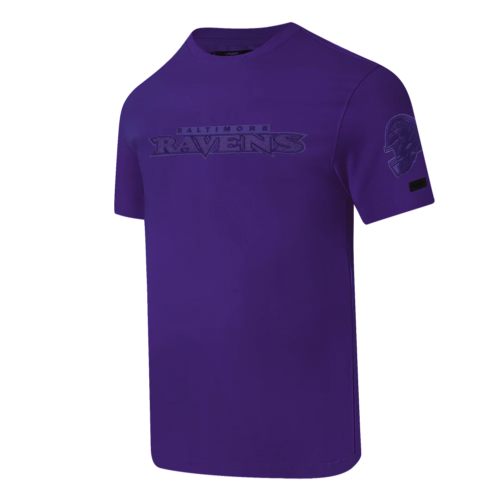 NFL BALTIMORE RAVENS TRIPLE TONAL SJ TEE (PURPLE) - Image 3