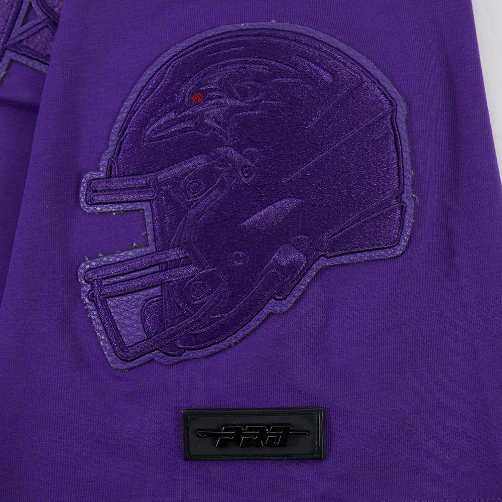 NFL BALTIMORE RAVENS TRIPLE TONAL SJ TEE (PURPLE) - Image 6