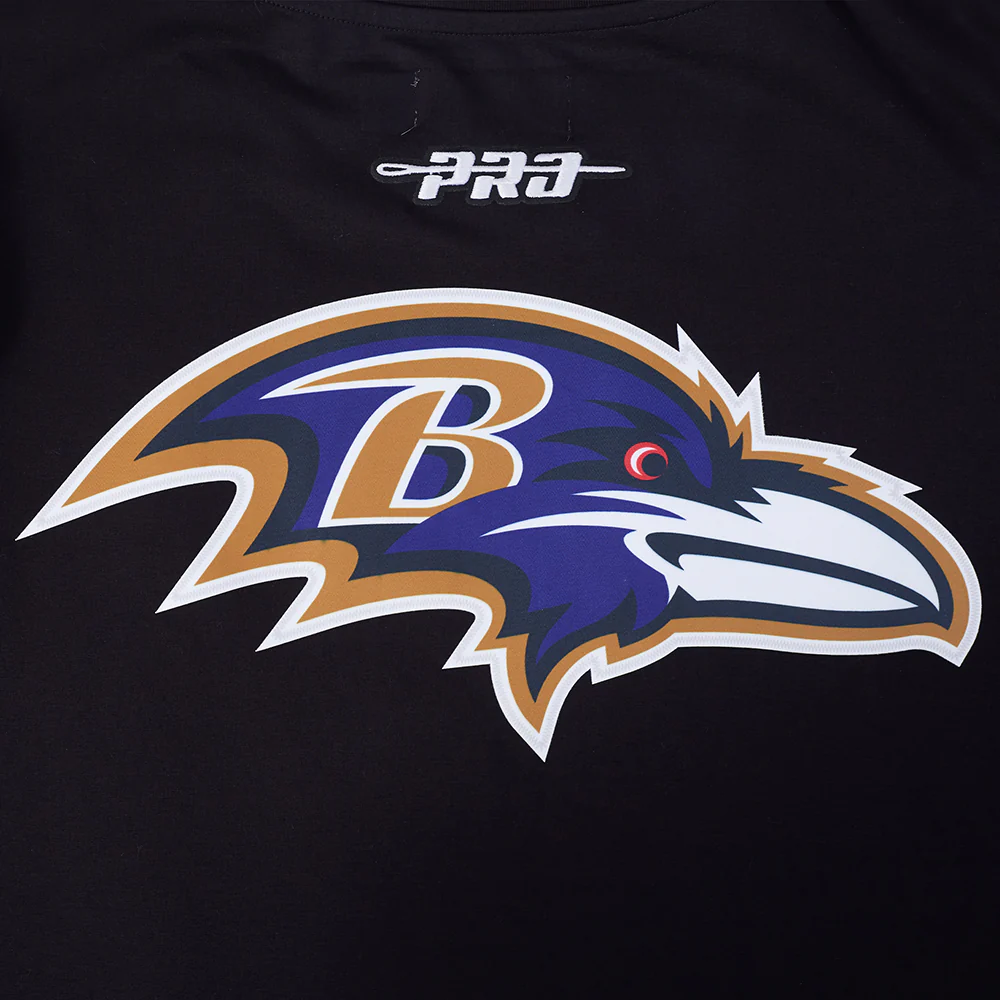 NFL BALTIMORE RAVENS LAMAR JACKSON #8 CLASSIC PNN MEN'S SJ TEE (BLACK) - Image 5