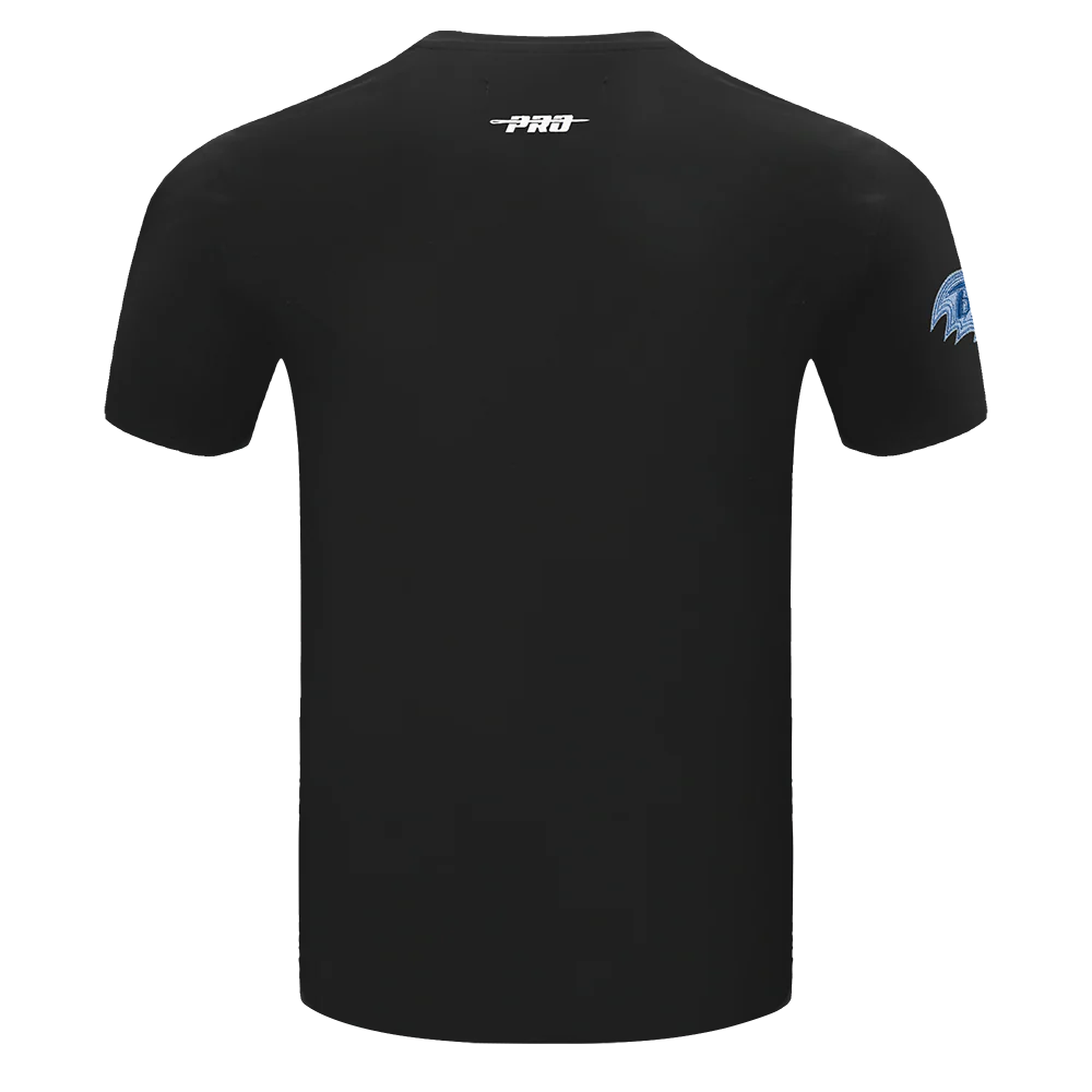 NFL BALTIMORE RAVENS VARSITY BLUES MEN'S TEE (BLACK) - Image 3