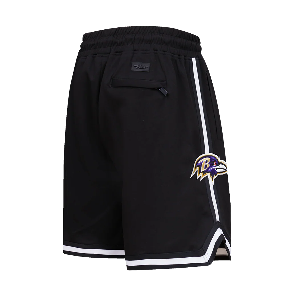 NFL BALTIMORE RAVENS LAMAR JACKSON #8 MEN'S SHORT (BLACK) - Image 3