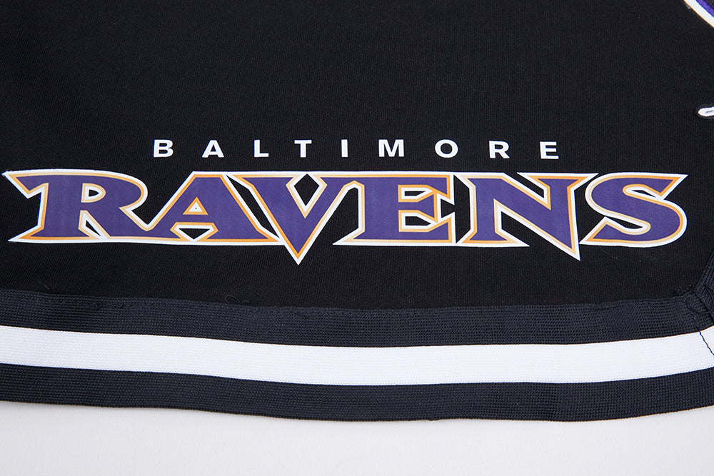 NFL BALTIMORE RAVENS LAMAR JACKSON #8 MEN'S SHORT (BLACK) - Image 7