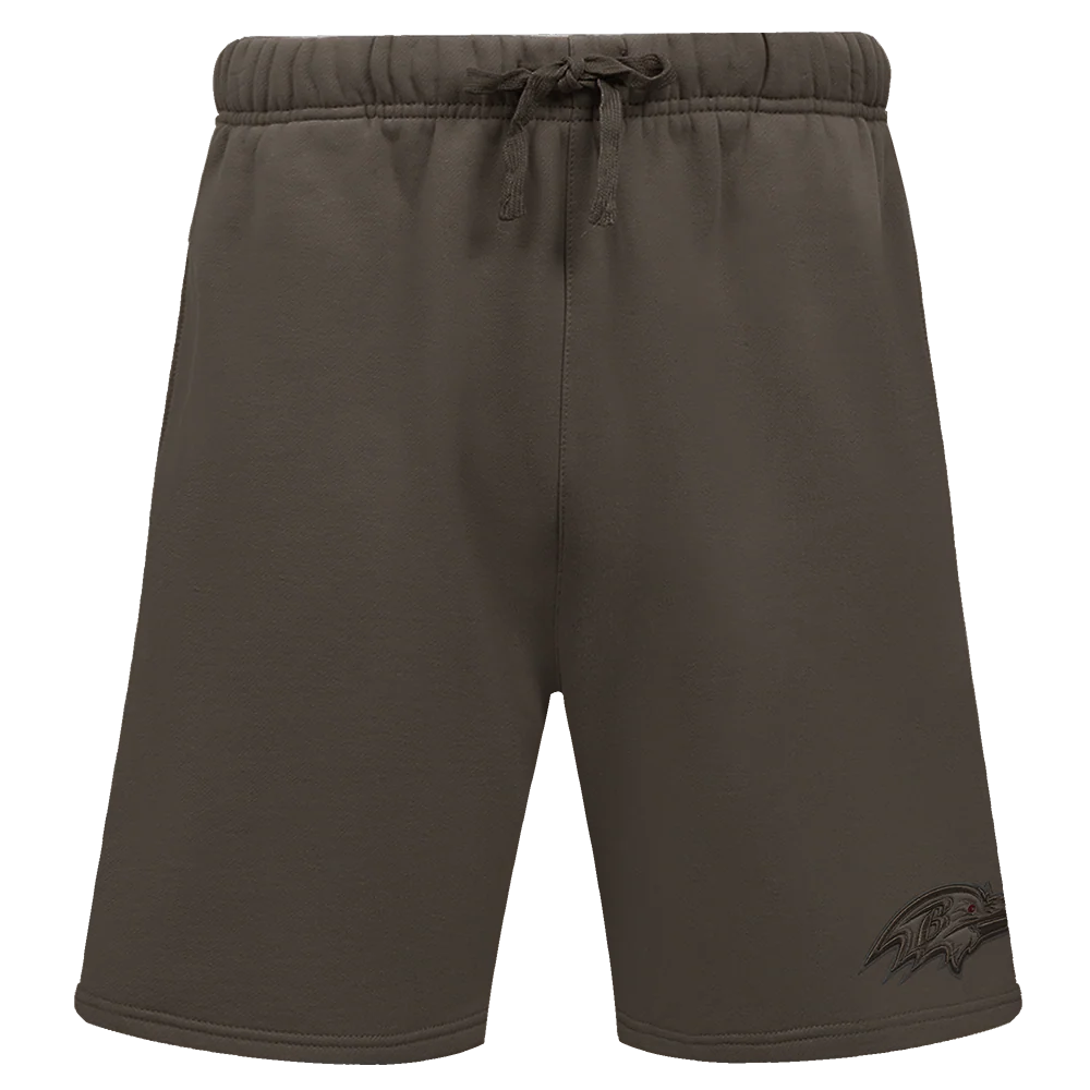 NFL BALTIMORE RAVENS NEUTRAL MEN'S SHORT (DARK TAUPE) - Image 2