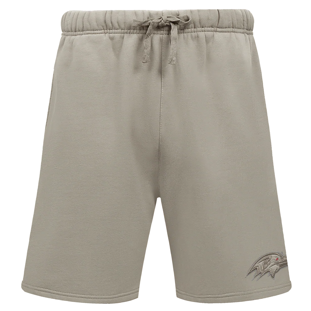 NFL BALTIMORE RAVENS NEUTRAL MEN'S SHORT (TAUPE) - Image 2