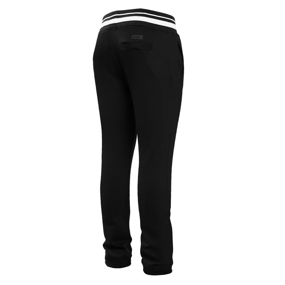 NFL BALTIMORE RAVENS MASHUP MEN'S MASHUP MEN'S RIB SWEATPANT (BLACK) - Image 3