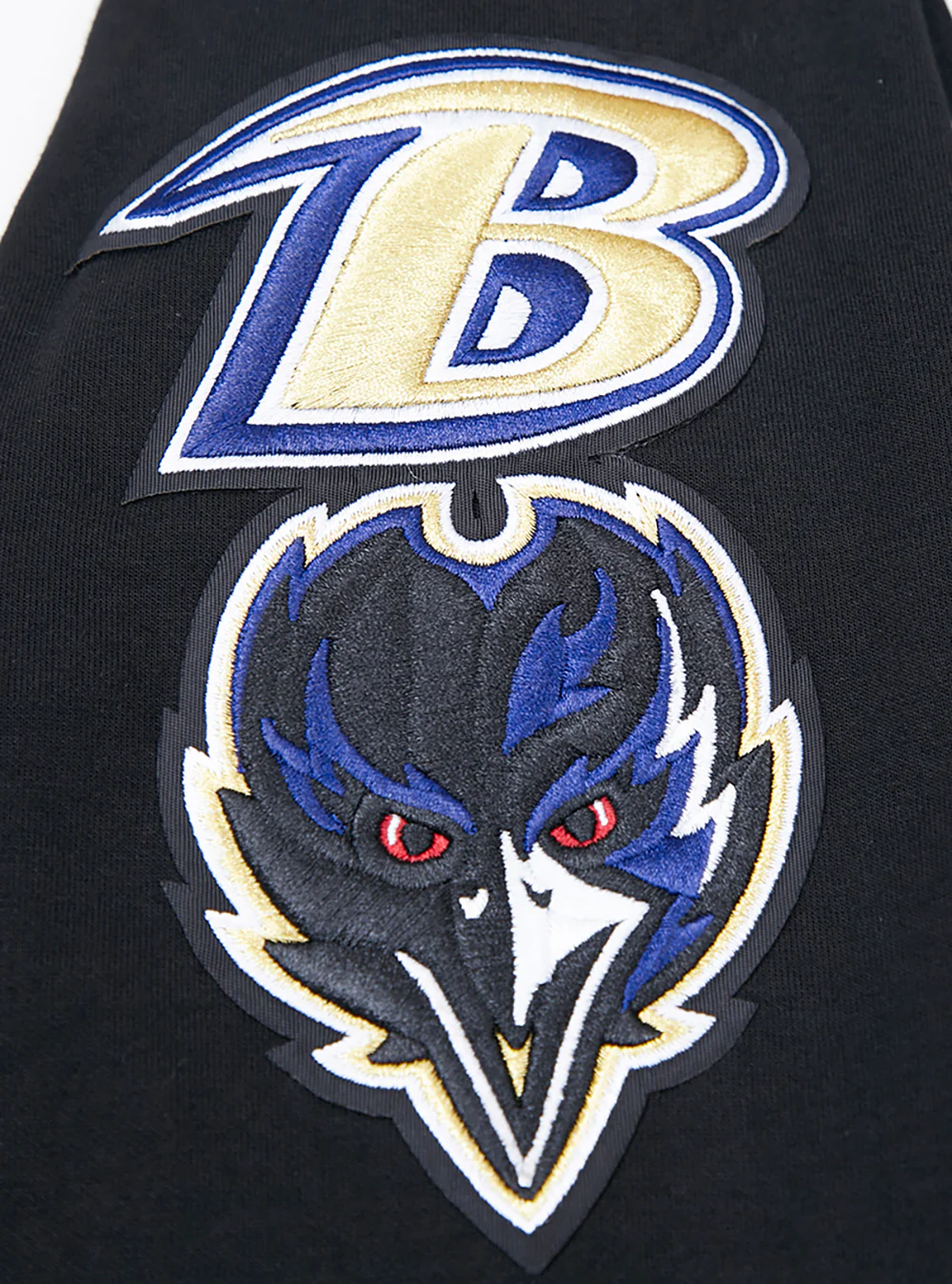 NFL BALTIMORE RAVENS LAMAR JACKSON #8 MEN'S PULLOVER HOODIE (BLACK) - Image 6
