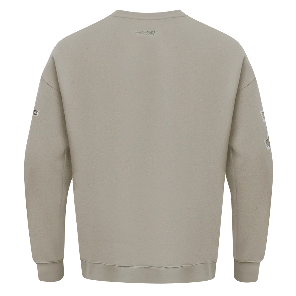NFL BALTIMORE RAVENS NEUTRAL DROP SHOULDER CREWNECK (TAUPE) - Image 3
