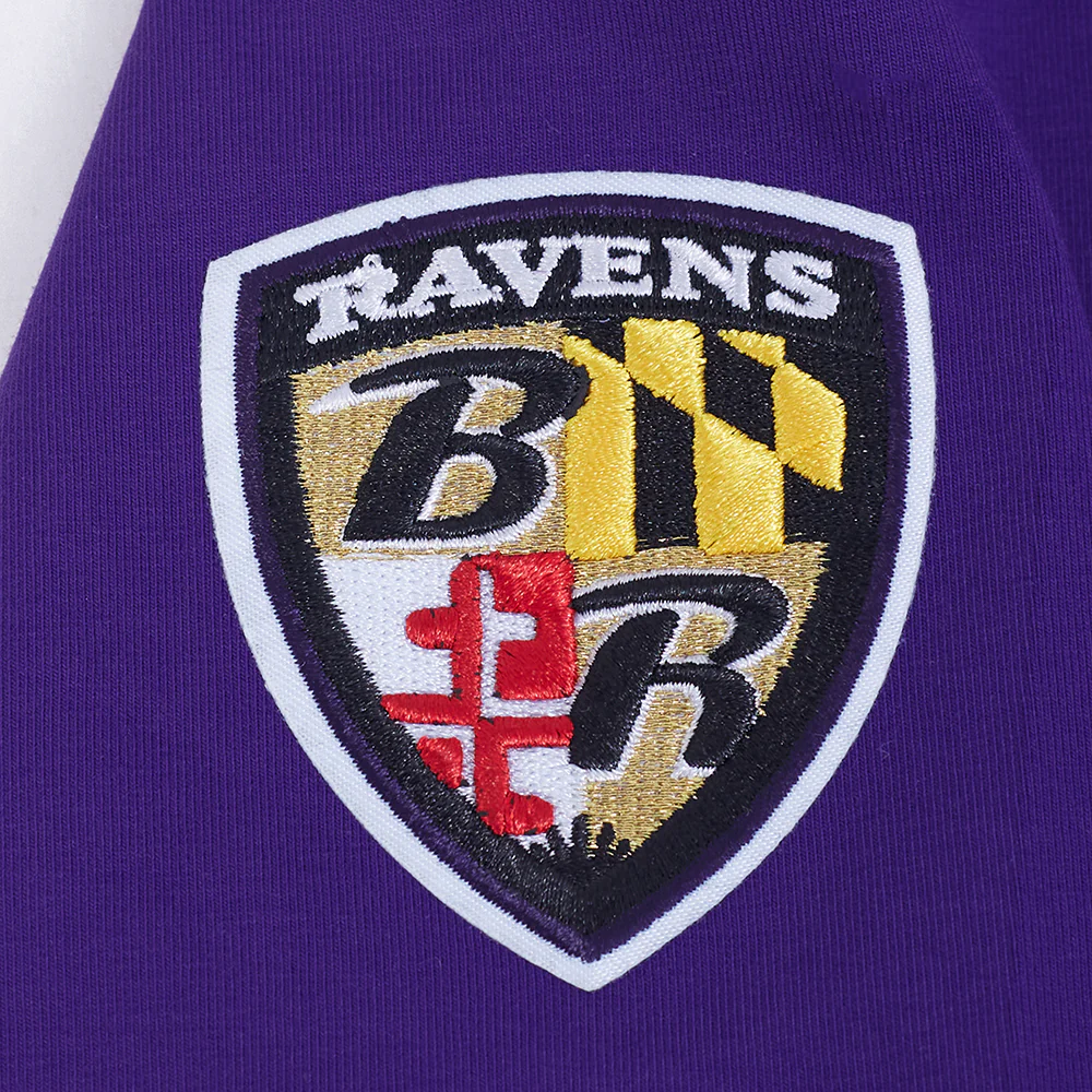 NFL BALTIMORE RAVENS CLASSIC WOMEN'S SJ SLIM FIT TEE (PURPLE) - Image 6