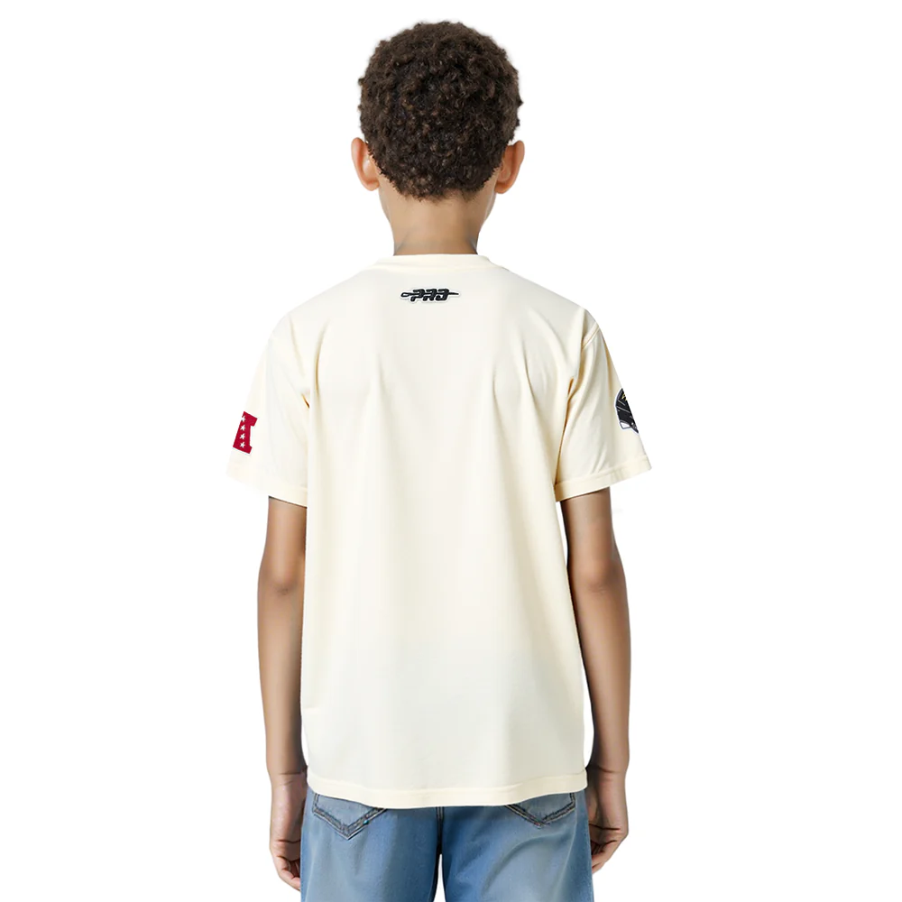 NFL BALTIMORE RAVENS RETRO CLASSIC BIG BOY'S SS TEE (EGGSHELL) - Image 2