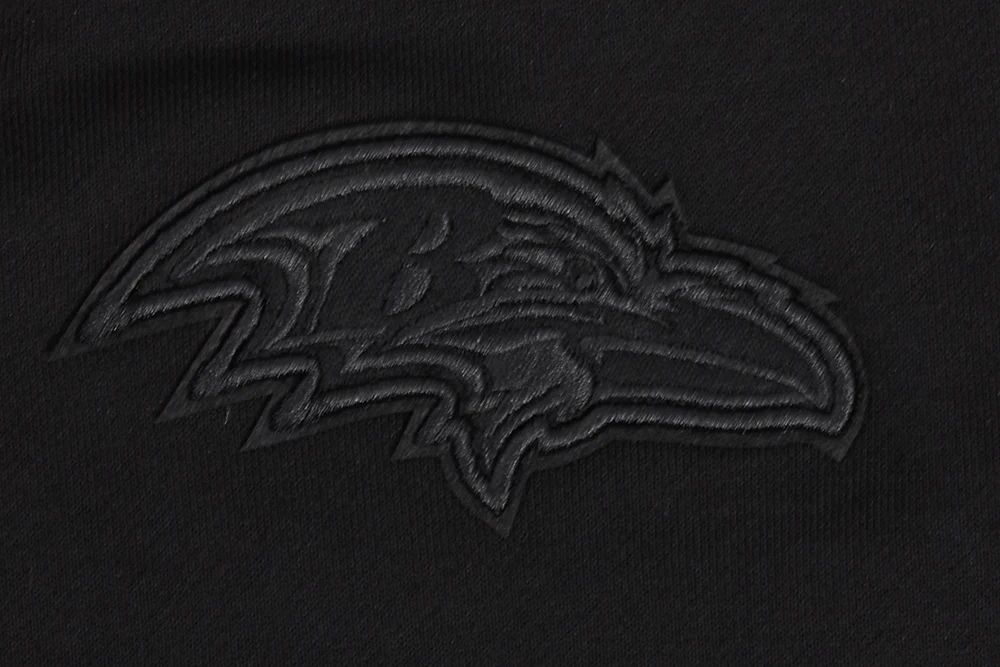 NFL BALTIMORE RAVENS NEUTRAL WOMEN'S CREWNECK (BLACK) - Image 5