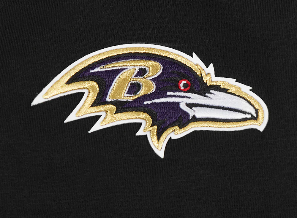 NFL BALTIMORE RAVENS CLASSIC WOMEN'S JERSEY LEGGING (BLACK) - Image 6