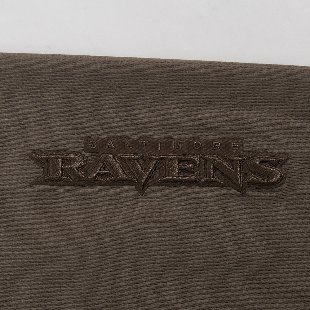 NFL BALTIMORE RAVENS NEUTRAL HIGH WAIST JERSEY LEGGING (DARK TAUPE) - Image 5