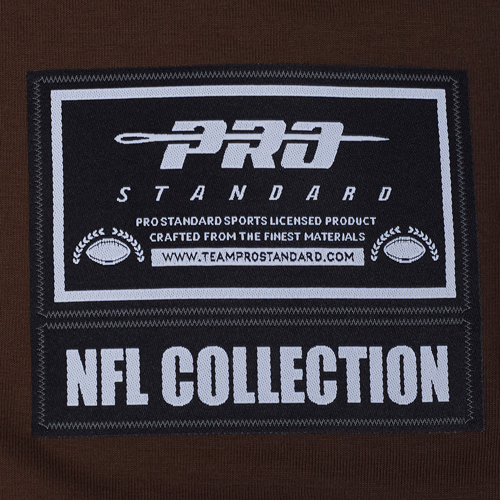 NFL CLEVELAND BROWNS CLASSIC MESH MEN'S SJ STRIPED TEE (BROWN) - Image 15