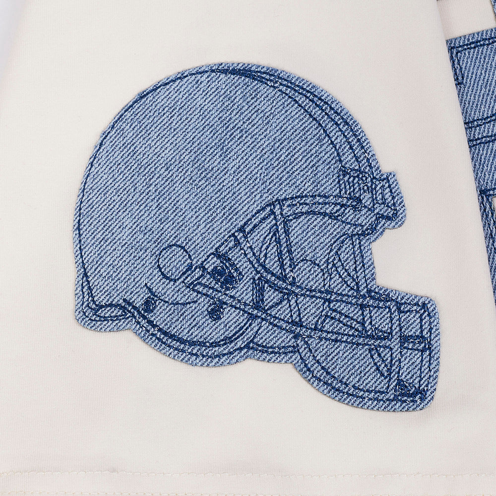 NFL CLEVELAND BROWNS VARSITY BLUES MEN'S SJ TEE (LINEN) - Image 14