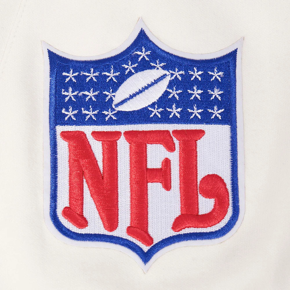 NFL CLEVELAND BROWNS PRO GAME DAY MEN'S RETRO JACKET (EGGSHELL/TAUPE/EGGSHELL) - Image 7