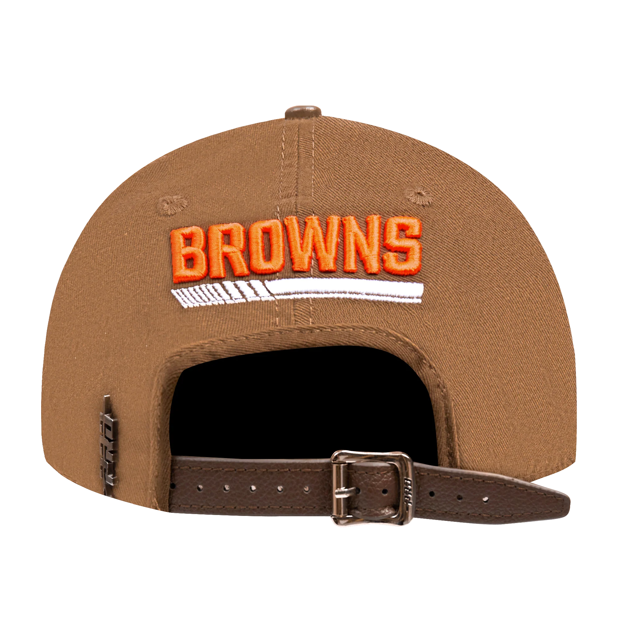 NFL CLEVELAND BROWNS FAST LANE LOGO DAD HAT (BROWN) - Image 4