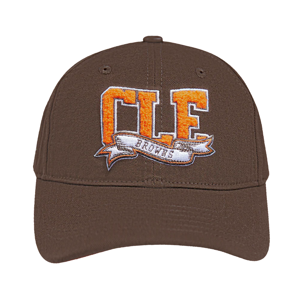 NFL CLEVELAND BROWNS TEAM PENNANTS MEN'S DAD HAT (BROWN)