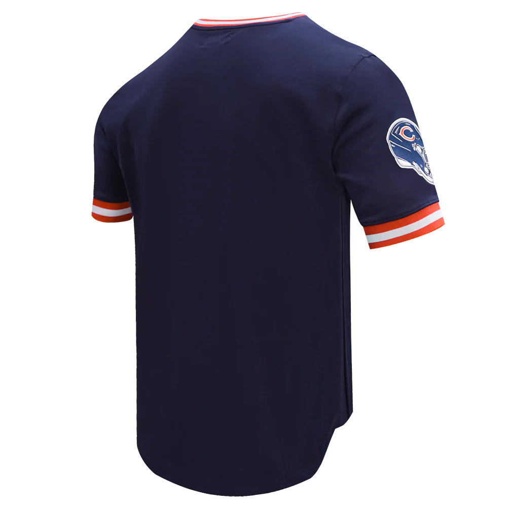 NFL CHICAGO BEARS CLASSIC CHENILLE MEN'S TEE (MIDNIGHT NAVY) - Image 3