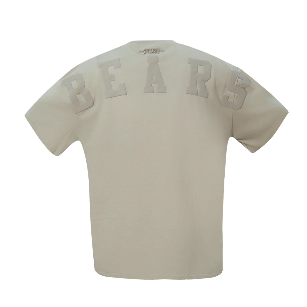 NFL CHICAGO BEARS WINGSPAN MEN'S CJ DROP SHOULDER TEE (TAUPE) - Image 6