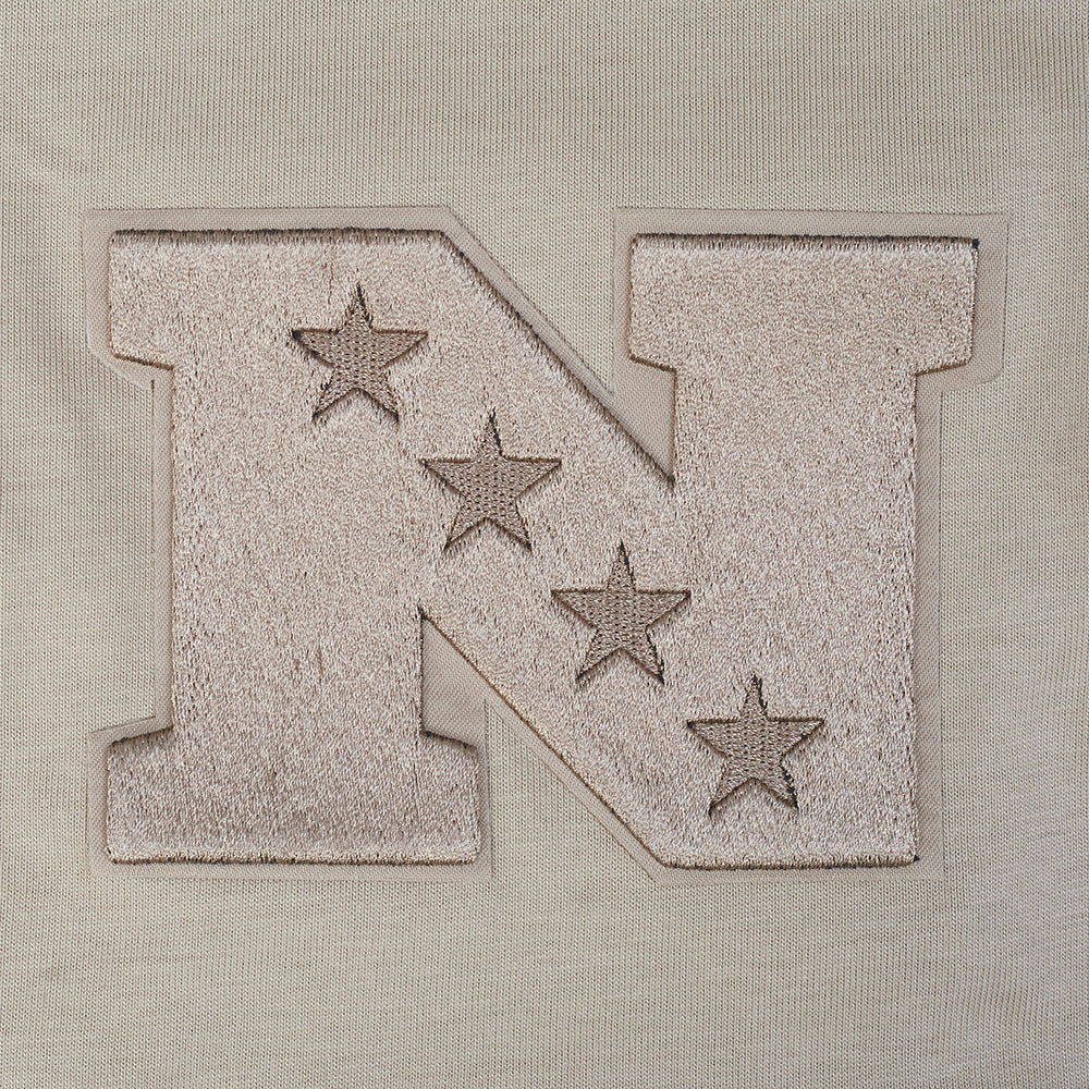 NFL CHICAGO BEARS WINGSPAN MEN'S CJ DROP SHOULDER TEE (TAUPE) - Image 8
